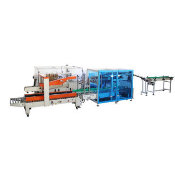 full Automatic beer Glass Bottle drop type box Case Filling Packaging Machine